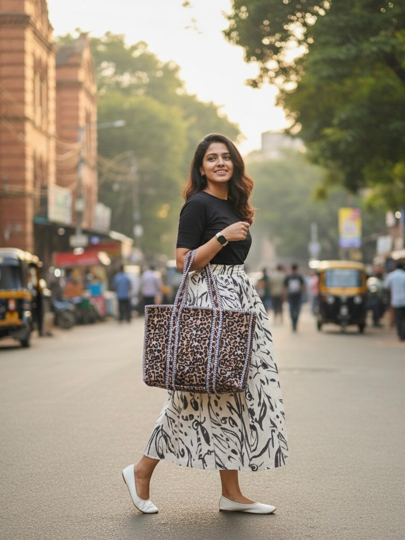 Quilted Tote Bag