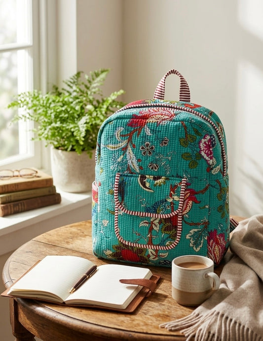 Quilted Backpack